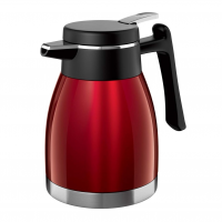 Euro Home - Bule Térmico Quebec 1,2 Litro, Vermelho - BT5508-VM