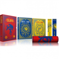 Box Eslavos: Os Melhores Contos E Lendas - 2 Livros + Pôster + Marcadores Capa Comum