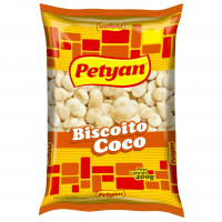 Biscoito Coco Pocazoi Petyan 400g