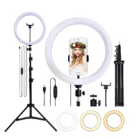 Ring Light Iluminador 10 Polegadas Com Tripé De 2.10 Metro MarisaStore