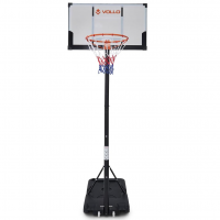 Tabela De Basquete Portátil Ajustável 3,05m Vollo | Aro 45cm