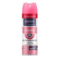 Desodorante Aerosol Above 100Ml Feminino Pocket Candy, Above