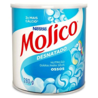 Leite Em Pó Desnatado MOLICO Total Cálcio 280g Molico Sabor
