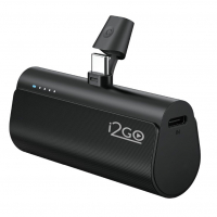 I2GO, Carregador Portátil (Power Bank), Pocket, 5000mAh, Não Necessita Cabos, Modelo USB-C