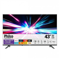 TV 43" Philco FastSMART Roku com Dolby Audio