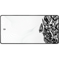 Mousepad Gamer Redragon Flick XL Special Edition Cypher Branco E Preto 400x900mm
