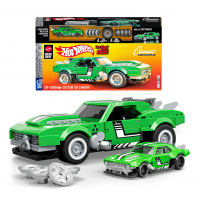 Mattel Brick Shop Hot Wheels Jogo De Construção Speed 68 Custom Camaro Em Escala