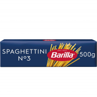 Barilla N.3 - Spaghettini, Macarrão, Grano Duro, 500g