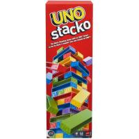 Jogo De Tabuleiro UNO Stacko Mattel Com 45 Blocos Para 7 Anos Ou Mais