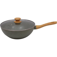 Mimo Style Frigideira Wok Style Cook Esmeralda, Compatível Com Fogão Por Indulçao 28cm