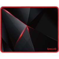Redragon MOUSEPAD GAMER CAPRICORN 330x260x3MM P012, Preto/vermelho