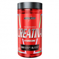 Creatina Hardcore 100% Pura 120 Capsulas Energia E Força - Integralmedica