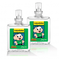 Kit 2x Perfumes Colônia Miniatura Cebolinha Turma Da Mônica Jequiti 25ml