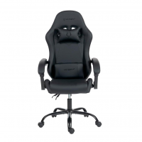 Cadeira Gamer Husky Storm 100, Até 120kg, Almofadas, Reclinável 135º, PU, Preta - HCG100PT