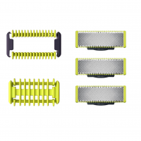 Lâminas De Reposição Originais Philips OneBlade, Pacote Com 3 Lâminas, Modelo QP630/51