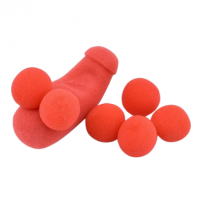 Red Sponge Brother Com Bolas De Esponja Vermelhas Magic Tric