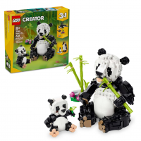 LEGO Creator Animais Selvagens: Família De Pandas 31165 (626 Peças)