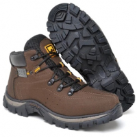 Bota Caterpillar Masculina Ideal Para Trabalho, Lazer E Rotina