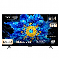 Smart TV TCL 75 Polegadas QLED 4K P8L WiFi Bluetooth Google TV HDR10+ 144 Hz