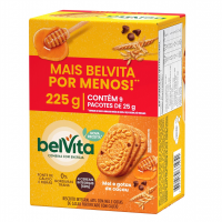 Belvita Seasonal Biscoito Belvita Mel E Cacau Pack Econômico 225G