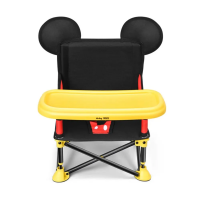 Cadeira De Alimentação Portatil 6m-15kg Mickey Disney Popcorn - BB656 - Marketplace