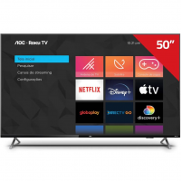 Smart TV 50" Aoc Roku 4K Série 6125-50U6125/78G