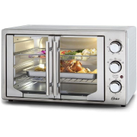 Forno E Fritadeira Sem Óleo Oster 42L French Door 2 Em 1-127V
