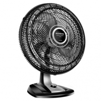 MONDIAL Ventilador 50cm Super Turbo 8 Pás, Preto/Prata, 150W, 110V - VTX-50-8P