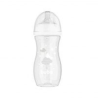 Buba, Mamadeira Easy Flow Nuvem 330ml Anticólica - Branco