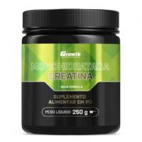 Creatina Monohidratada 250g Growth Supplements - Sem Sabor Em Pó