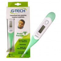 G-Tech, Termômetro Digital De Ponta Flexível - Alimentado Por Pilha/bateria