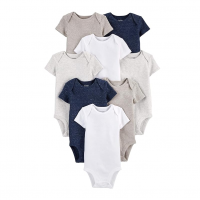 Body Pacote Com 8 Bodies De Manga Curta Simple Joys By Carter'sUnisex Bebê