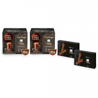Kit Kopenhagen Dolce Gusto com Língua de Gato e Barras Chocolate