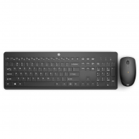 Combo De Teclado E Mouse Ergonômico Sem Fio HP 230