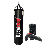 Saco De Box 90 Cm Profissional + Luva Bate Saco