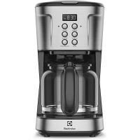 Cafeteira Elétrica Electrolux Inox Filtro Permanente Removivel Capacidade 1,5L ECM30 127v