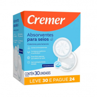 Absorvente Cremer 30Un. Seios