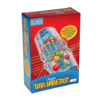 Jogo Tira Varetas Infantil Com Bolinhas Coloridas, Brinquedo Educativo De Estratégia E Coordenação