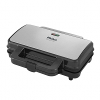 Sanduicheira E Grill, Inox Pgr02i, Preto, 220V, Philco