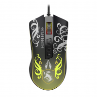 Mouse Gamer Redragon Harry Potter Cobra RGB Special Edition Lufa-Lufa Preto E Amarelo