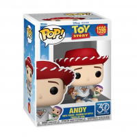 Candide, Boneco, Funko POP! Andy, Disney Toy Story 30 Anos - 9 Cm