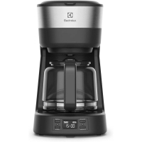 Cafeteira Elétrica Electrolux Inox Filtro Permanente Removivel Capacidade 1,2L 30 Xicaras