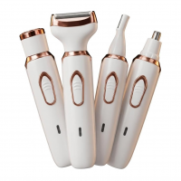 Depilador Feminino Elétrico 4 em 1 Recarregável USB