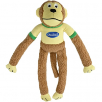 Brinquedo Macaco Brasil Chalesco Para Cães – Pelúcia Interativa Para Brincadeiras