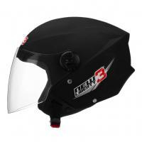 CAPACETE ABERTO PRO TORK NEW LIBERTY 3 SOLID PRETO FOSCO TAM. 60