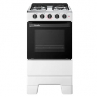 Fogão 4 Bocas Esmaltec Branco Ideal Pop 4120