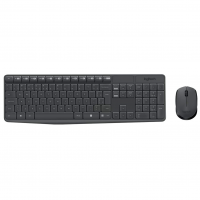 Combo Teclado E Mouse Sem Fio Logitech MK235