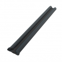 Sfor | Protetor De Porta Encaixe Duplo 80 Cm Preto | 1 Peça