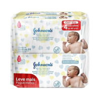 Johnson's Baby Lenços Umedecidos Recém Nascido, 192 Unidades