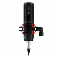 Microfone Profissional Hyperx Procast Cor Preto